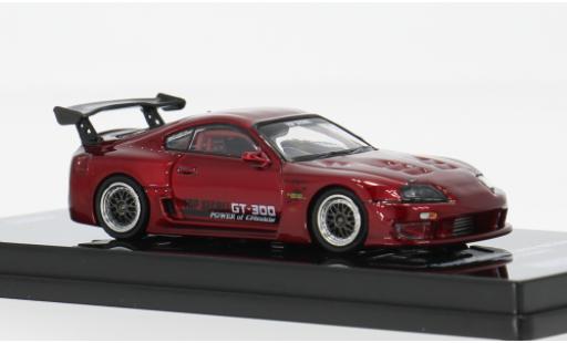 Toyota Supra 1/64 INNO64 A80 rot 1993 1:64 modellino in miniatura