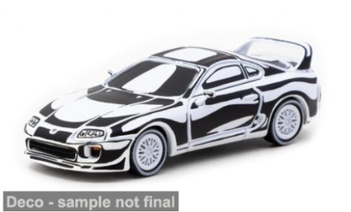 Toyota Supra 1/64 Tarmac Works silber 1:64 modellino in miniatura