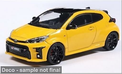 Modellini auto Toyota Yaris GR gelb 2024 1/43 Solido