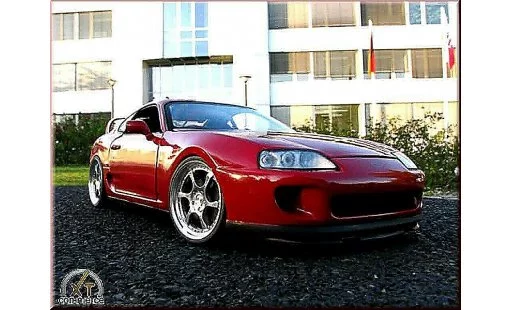 Toyota Supra Base 1/18 Kyosho rosso jantes 8j x 18 aluminum hmc modellini auto