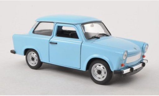 Trabant 601 Base 1/24 Welly blu modellini auto