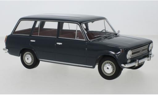 Fiat 124 1/18 Triple 9 Collection Familiare grigio 1972 modellino in miniatura