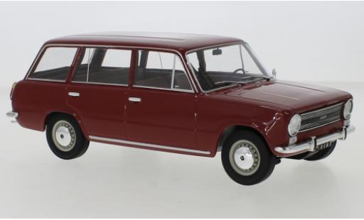 Fiat 124 1/18 Triple 9 Collection Familiare rosso 1972 modellino in miniatura