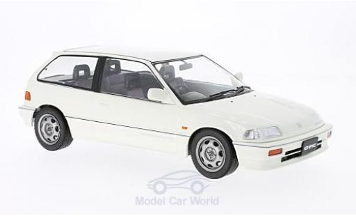 Honda Civic 1/18 Triple 9 Collection EF-3 Si bianco RHD 1987 ohne Vitrine modellino in miniatura