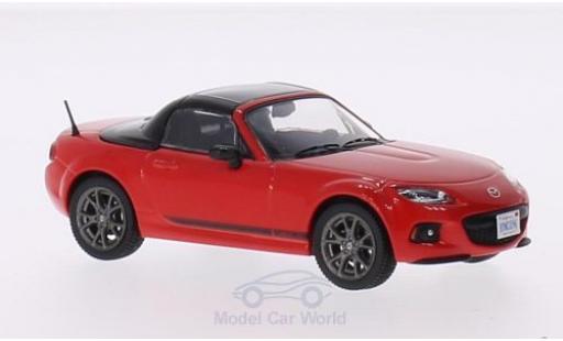 Mazda MX 1/43 Triple 9 Collection -5 rosso/nero 2013 mit geschlossenem Dach modellino in miniatura