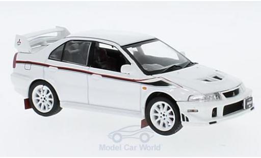 Mitsubishi Lancer 1/43 Triple 9 Collection EVO 6 TME bianco RHD 2000 modellino in miniatura