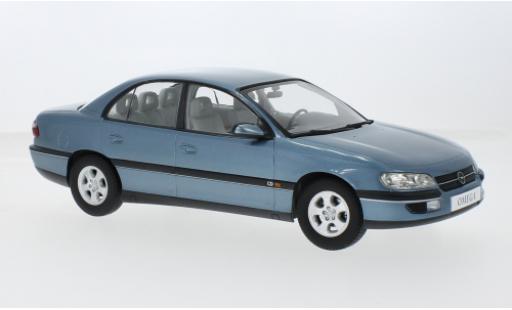 Opel Omega 1/18 Triple 9 Collection B metallise blau 1996 1:18 modellino in miniatura