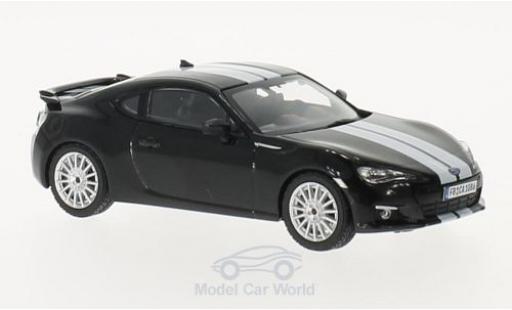 Subaru BRZ 1/43 Triple 9 Collection nero/bianco 2014 modellino in miniatura
