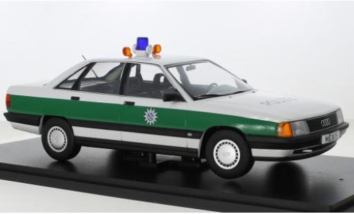 Audi 100 1/18 Triple 9 Collection (C3) police 1989 modellino in miniatura