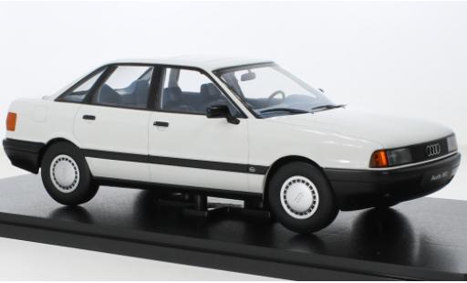 Audi 80 1/18 Triple 9 Collection (B3) bianco 1989 modellino in miniatura
