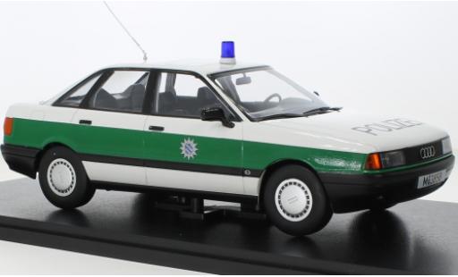 Audi 80 1/18 Triple 9 Collection (B3) police (D) 1989 modellino in miniatura