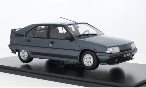 Citroen BX 1/18 Triple 9 Collection GTI metallise grau 1990 modellino in miniatura