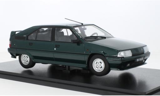 Citroen BX 1/18 Triple 9 Collection GTI metallise verde 1990 modellino in miniatura
