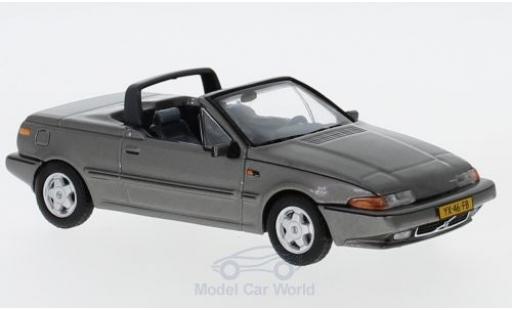 Volvo 480 1/43 Triple 9 Collection Turbo Cabriolet metallico grigio 1990 modellino in miniatura