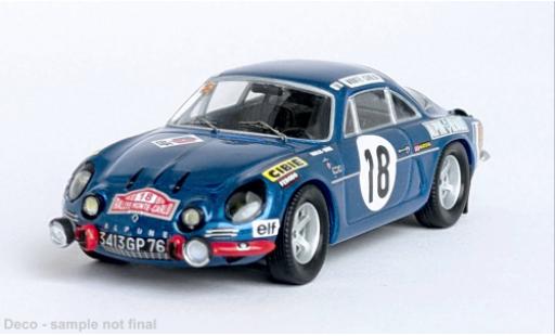 Alpine A110 1/43 Trofeu Rally Monte Carlo 1970 #18 1:43 modellino in miniatura
