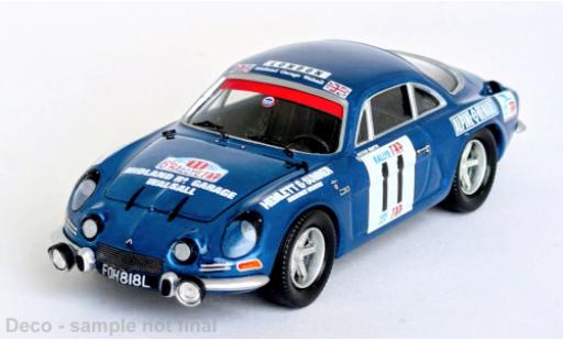 Alpine A110 1/43 Trofeu Rally Tap 1972 #11 1:43 modellino in miniatura