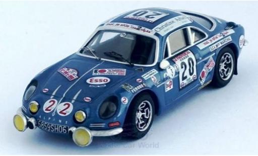 Alpine A110 1/43 Trofeu Renault A 110 No.20 Rallye WM Tour de Corse 1975 M.Mouton/F.Conconi modellino in miniatura