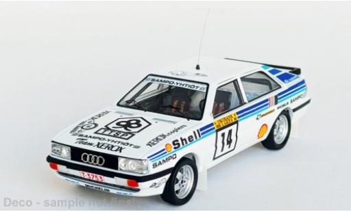 Audi Quattro 1/43 Trofeu quattro 1000 Lakes Rally 1986 #14 1:43 modellino in miniatura