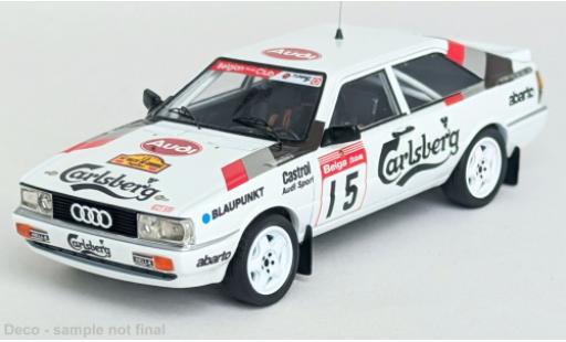 Audi Quattro 1/43 Trofeu Coupe Rally Condroz 1987 #5 1:43 modellino in miniatura