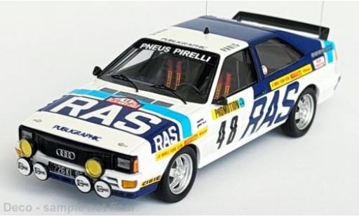 Audi Quattro 1/43 Trofeu No.48 Rallye WM Rallye Monte Carlo 1983 1:43 modellino in miniatura
