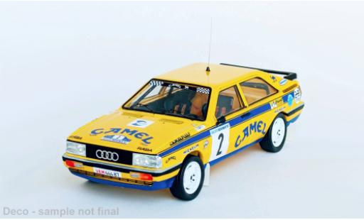 Audi Quattro 1/43 Trofeu quattro Rally Bohemia 1987 #2 1:43 modellino in miniatura