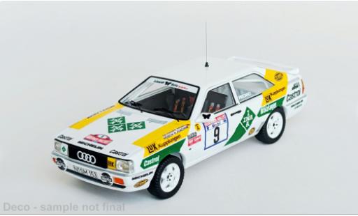 Audi Quattro 1/43 Trofeu quattro Rally Hunsrück 1987 #9 1:43 modellino in miniatura