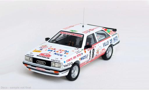 Audi Quattro 1/43 Trofeu quattro Rally Monte Carlo 1987 #18 1:43 modellino in miniatura