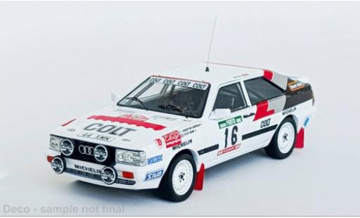 Audi Quattro 1/43 Trofeu quattro Rally Portugal 1988 #16 1:43 modellino in miniatura