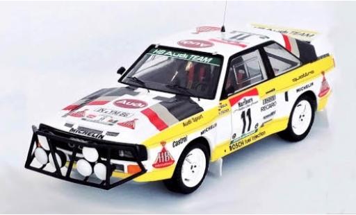 Audi Sport Quattro 1/43 Trofeu Sport quattro No.11 HB Team Rallye WM Rally Bandama 1985 F.Braun/A.Fischer modellino in miniatura
