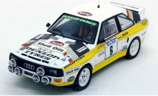 Audi Sport Quattro 1/43 Trofeu Sport quattro No.6 Rallye Manx 1985 M.Wilson/N.Harris modellino in miniatura