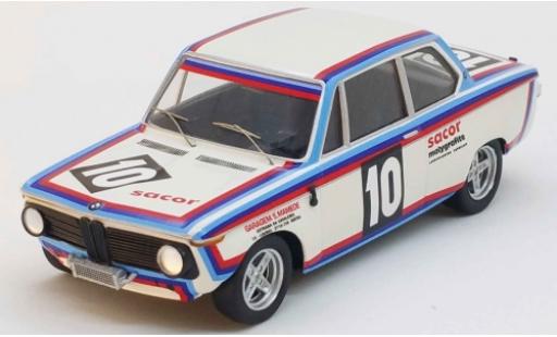 Bmw 2002 1/43 Trofeu No.10 Vila do Conde 1975 R.Esperto modellino in miniatura
