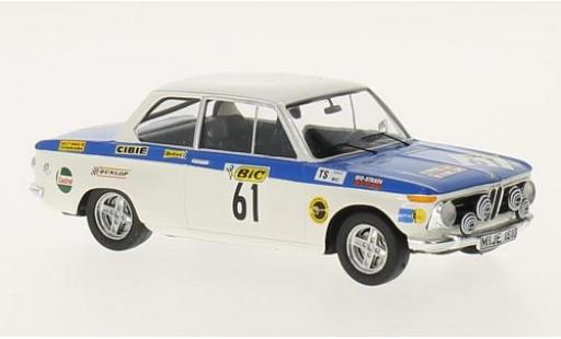 Bmw 2002 1/43 Trofeu No.61 Tour Auto 1971 T.Fall/M.Wood modellino in miniatura