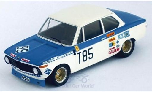 Bmw 2002 1/43 Trofeu ti No.85 1000 Km Nürburgring 1973 H.Kelleners/T.Pilette modellino in miniatura