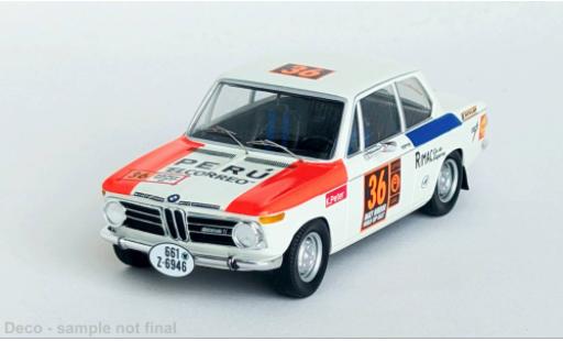 Bmw 2002 1/43 Trofeu Ti Rally London - Mexiko 1970 #36 1:43 modellino in miniatura
