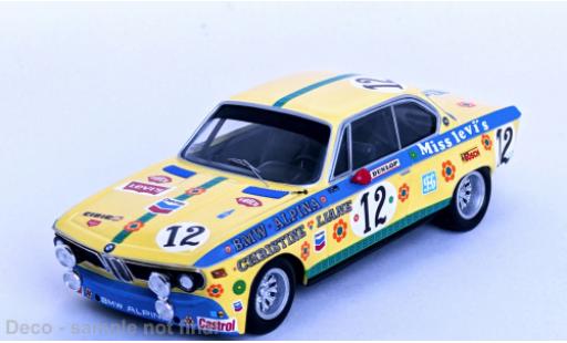 Bmw 2800 1/43 Trofeu CS 24h Spa 1971 #12 1:43 modellino in miniatura