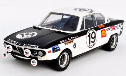 Bmw 2800 1/43 Trofeu CS (E9) No.19 Alpina 24h Spa Francorchamps 1971 R.Mathay/J.Xhenceval modellino in miniatura