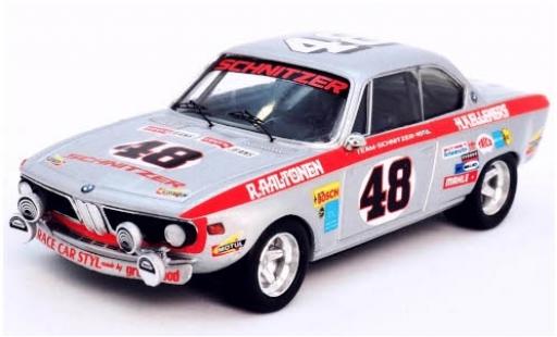 Bmw 2800 1/43 Trofeu CS No.48 Team Schnitzer-Motul 24h Spa Francorchamps 1971 R.Aaltonen/H.Kelleners modellino in miniatura