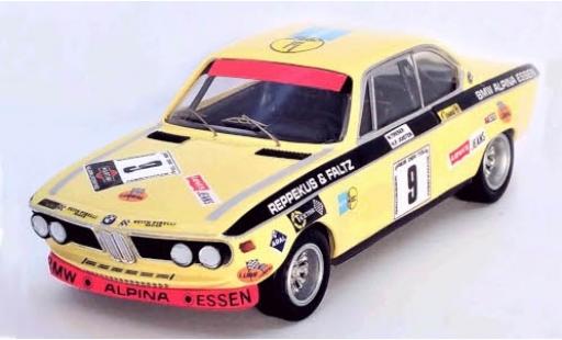 Bmw 2800 1/43 Trofeu CS No.9 6h Nürburgring 1971 H.P.Joisten/W.Treser modellino in miniatura
