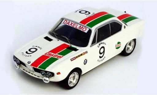 Bmw 2800 1/43 Trofeu CS No.9 Castrol 24h Spa 1971 D.Moorkens/J-L.Haxhe modellino in miniatura