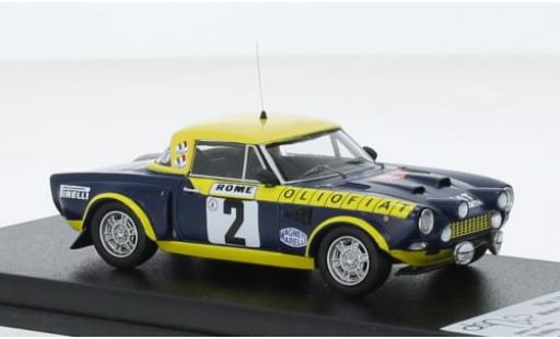 Fiat 124 1/43 Trofeu Abarth Rallye No.2 Olio Rallye WM Rallye Monte Carlo 1976 1:43 modellino in miniatura
