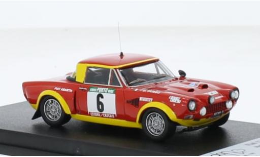 Fiat 124 1/43 Trofeu Abarth Rallye No.6 Rallye WM Rallye Portugal 1975 1:43 modellino in miniatura