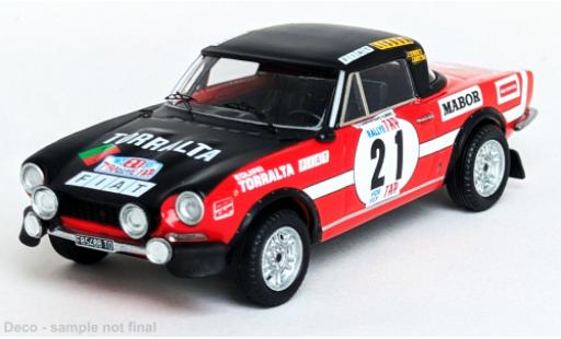 Fiat 124 1/43 Trofeu Sport Spider 1600 Rally Tap 1973 #21 1:43 modellino in miniatura