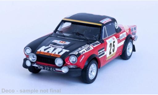 Fiat 124 1/43 Trofeu Sport Spider 1600 TAP Rally 1974 #25 1:43 modellino in miniatura