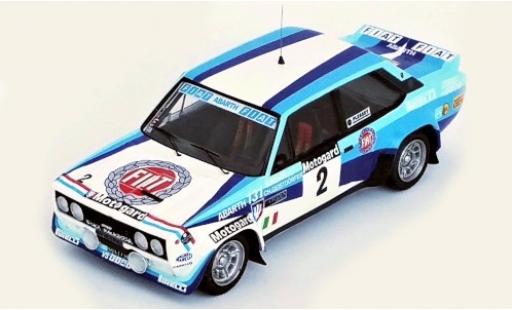 Fiat 131 1/43 Trofeu Abarth No.2 Rallye WM Rallye Neuseeland 1980 W.Röhrl/C.Geistdörfer modellino in miniatura