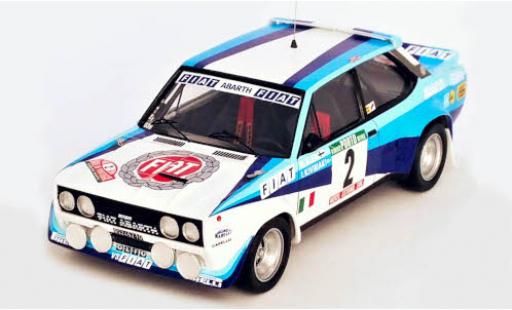Fiat 131 1/43 Trofeu Abarth No.2 Rallye WM Rallye Portugal 1982 M.Alen/I.Kivimäki modellino in miniatura