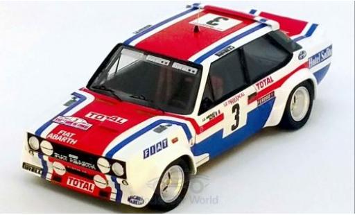 Fiat 131 1/43 Trofeu Abarth No.3 Rallye WM Tour de Corse 1978 J-C.Andruet/Biche modellino in miniatura