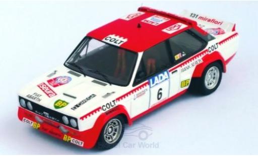 Fiat 131 1/43 Trofeu Abarth No.6 Colt Rallye WM 1000 Lakes Rallye 1977 T.Makinen/H.Liddon modellino in miniatura