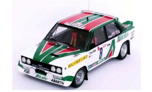 Fiat 131 1/43 Trofeu Abarth No.8 Alitalia Rallye WM Criterium Molson du Quebec 1977 T.Salonen/J.Markkula modellino in miniatura