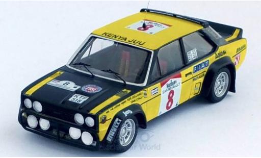 Fiat 131 1/43 Trofeu Abarth No.8 Safari Rallye 1981 R.Colinge/J.Lyall modellino in miniatura