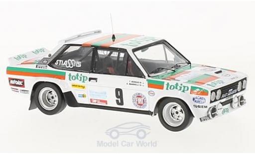 Fiat 131 1/43 Trofeu Abarth No.9 Rallye Madeira 1982 A.Mandelli/T.Borghi modellino in miniatura